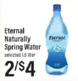 Lowes Foods Eternal naturally spring water offer