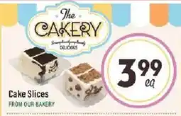 Lowes Foods The Cakery cake slices offer