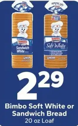 Bimbo Soft White or Sandwich Bread