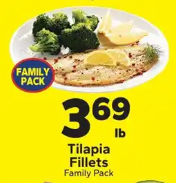 Save a Lot Tilapia Fillets Family Pack offer