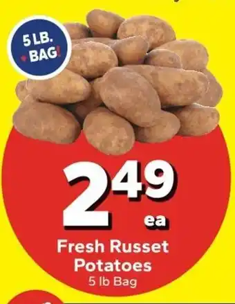 Fresh Russet Potatoes