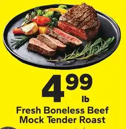 Save a Lot Fresh Boneless Beef Mock Tender Roast offer