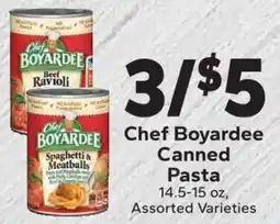 Save a Lot Chef Boyardee Canned Pasta offer