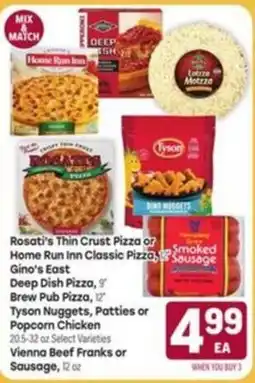Tony’s Fresh Market Rosati's Thin Crust Pizza offer