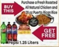 Tony’s Fresh Market Pepsi 1.25 Liters offer