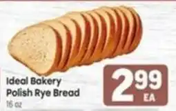 Tony’s Fresh Market Ideal Bakery Polish Rye Bread offer