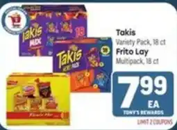 Tony’s Fresh Market Takis Variety Pack offer