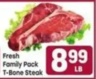Tony’s Fresh Market Fresh Family Pack T-Bone Steak offer