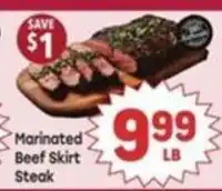 Tony’s Fresh Market Marinated Beef Skirt Steak offer