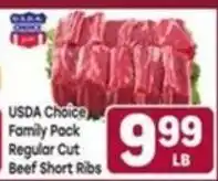 Tony’s Fresh Market Usda choice beef short ribs offer