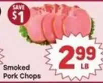 Tony’s Fresh Market Smoked Pork Chops offer