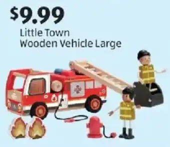 Little Town Wooden Vehicle Large