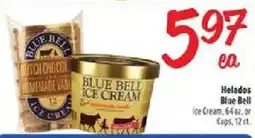 Fiesta Mart Blue Bell Ice Cream offer