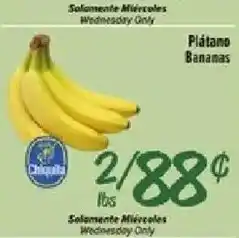 Fiesta Mart Chiquita Bananas offer
