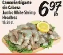 Fiesta Mart Jumbo White Shrimp offer