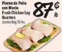 Fiesta Mart Fresh Chicken Leg Quarters offer