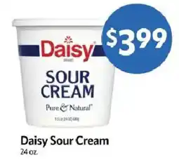 Homeland Market Daisy sour cream offer