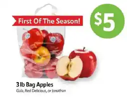Homeland Market 3 lb Bag Apples offer