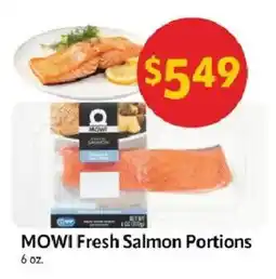 Homeland Market Mowi fresh salmon portions offer