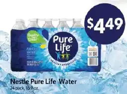 Homeland Market Nestle Pure Life Water offer