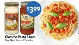 Homeland Market Classico Pasta Sauce offer