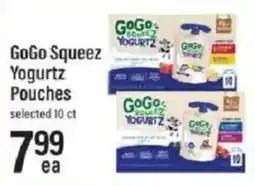 Lowes Foods GoGo Squeez Yogurtz Pouches offer