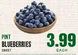 Lowes Foods Pint Blueberries offer