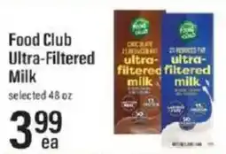 Lowes Foods Food Club ultra-filtered milk offer