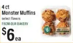 Lowes Foods Monster Muffins offer