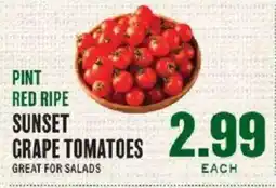 Lowes Foods Sunset grape tomatoes offer