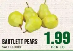 Lowes Foods Bartlett pears offer