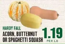 Lowes Foods Hardy fall acorn, butternut or spaghetti squash offer