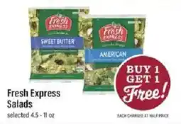Lowes Foods Fresh Express Salads offer