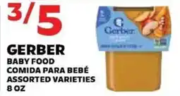 Sedano's Gerber baby food offer