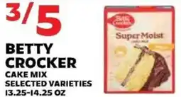 Sedano's Betty Crocker cake mix offer