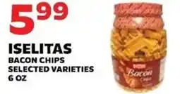 Sedano's Iselitas bacon chips offer
