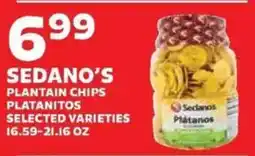 Sedano's Sedano's plantain chips offer
