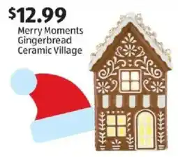 Aldi Merry Moments Gingerbread Ceramic Village offer