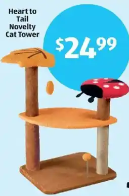 Aldi Heart to Tail Novelty Cat Tower offer