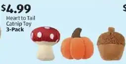 Aldi Heart to Tail Catnip Toy offer
