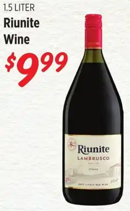 Rouses Riunite wine offer