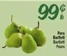 Pera Bartlett Bartlett Pears