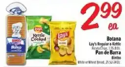 El Super Lay's Regular or Kettle Potato Chips offer
