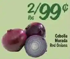 El Super Cebolla Morada Red Onions offer