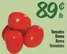 El Super Tomatoes Roma offer