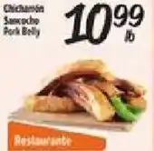 El Super Chicharrón Pork Belly offer