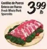 El Super Fresh Whole Pork Spareribs offer