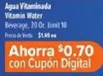 El Super Vitamin Water offer