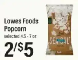 Lowes Foods Lowes Foods Popcorn offer
