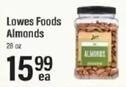 Lowes Foods Lowes Foods Almonds offer